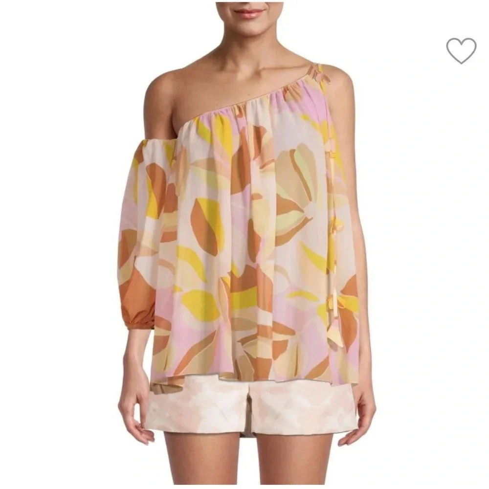 NWT SACHIN & BABI
Maggie One-Shoulder Blouse